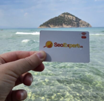 Moja SEOexpert.rs Bezkontaktna NFC vizit kartica